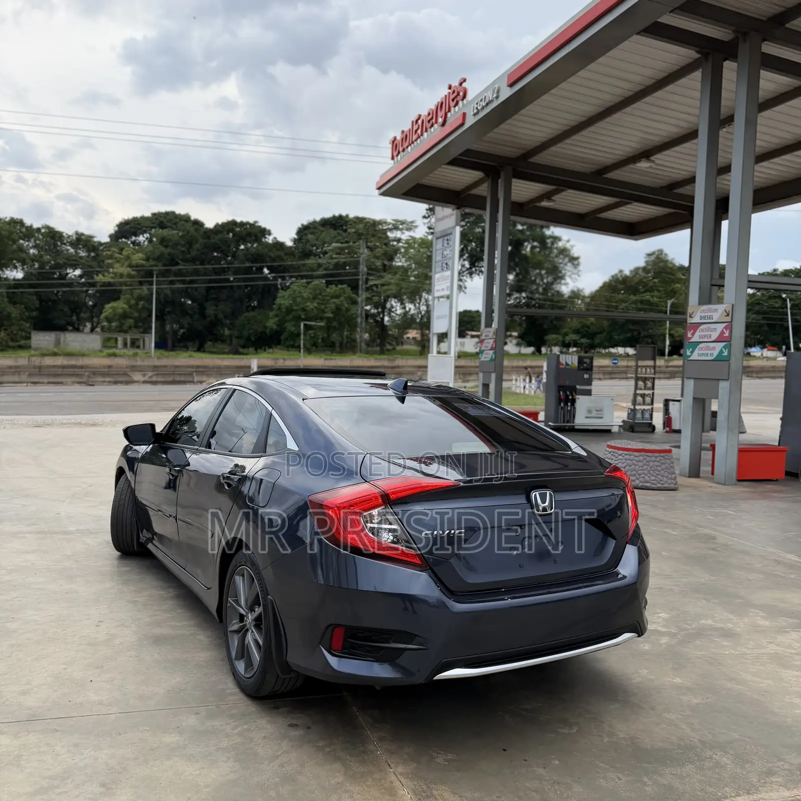 Honda Civic EX Sedan 2019 Blue
