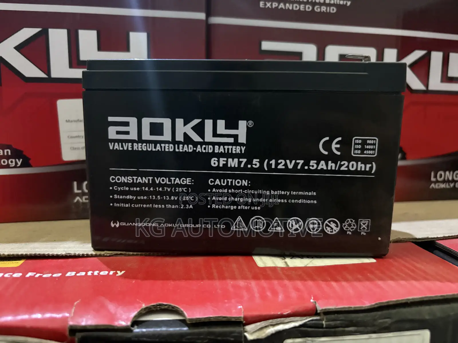 6fm7.5 Battery