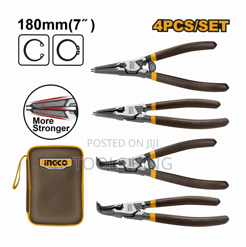 4 PCS Circlip Pliers - Hccps26180