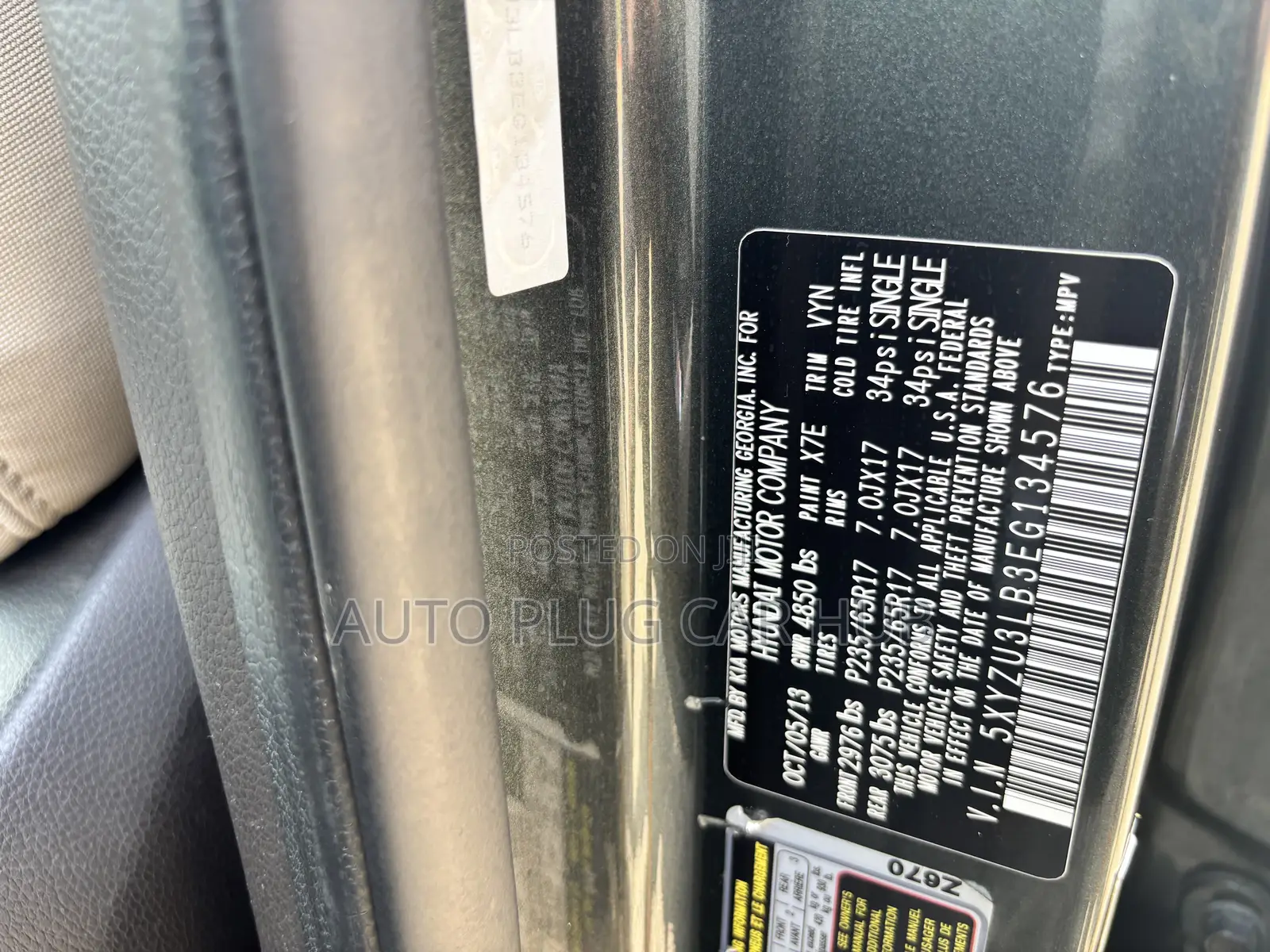 Hyundai Santa Fe 2014 Black