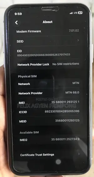Apple iPhone 11 128 GB Purple