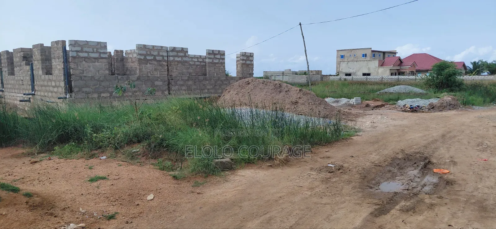 One Plot (1) for Sale at Tetegu