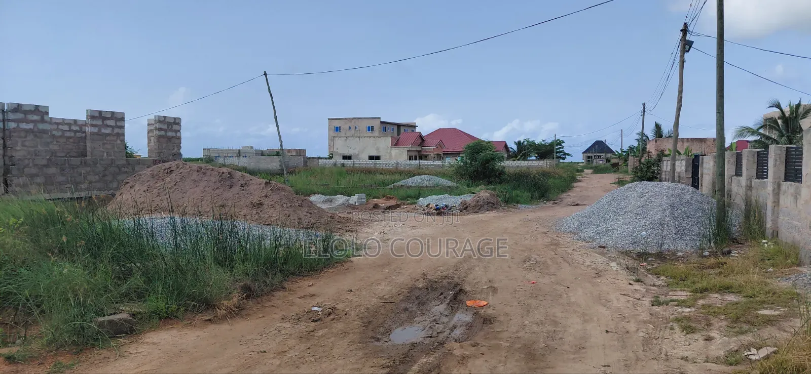 One Plot (1) for Sale at Tetegu