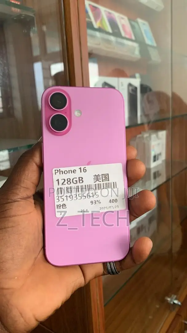 New Apple iPhone 16 128 GB Pink