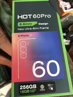 New Infinix Hot 60 Pro 256 GB Gray