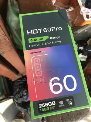 New Infinix Hot 60 Pro 256 GB Gray
