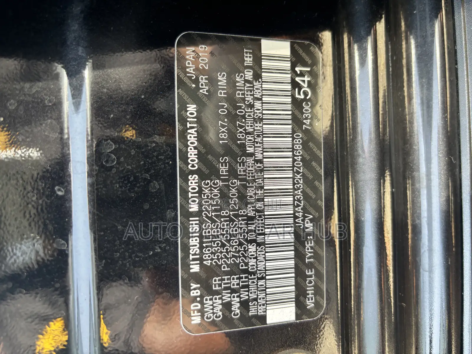 Mitsubishi Outlander 2019 Black