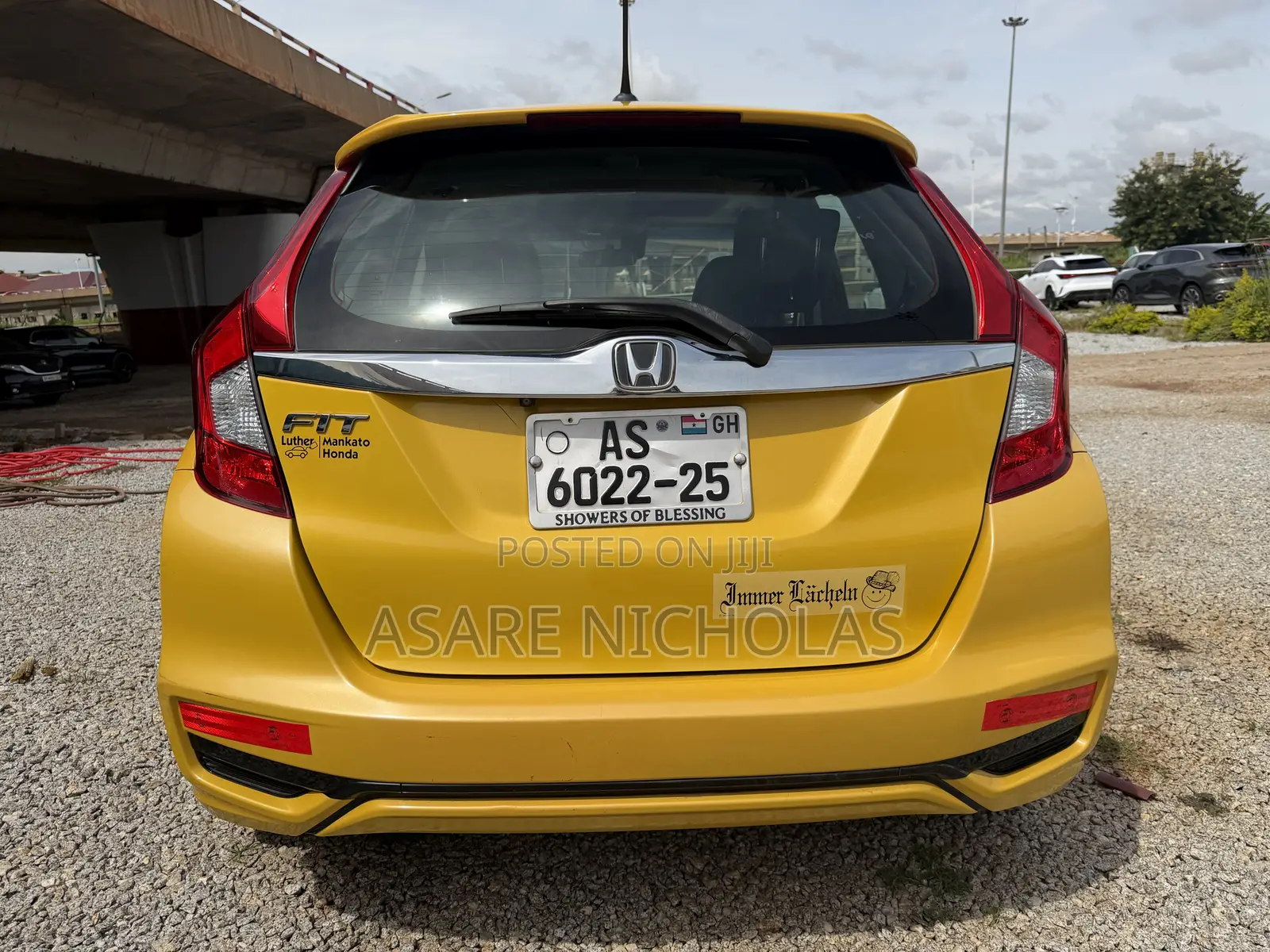 Honda Fit 2019 Yellow