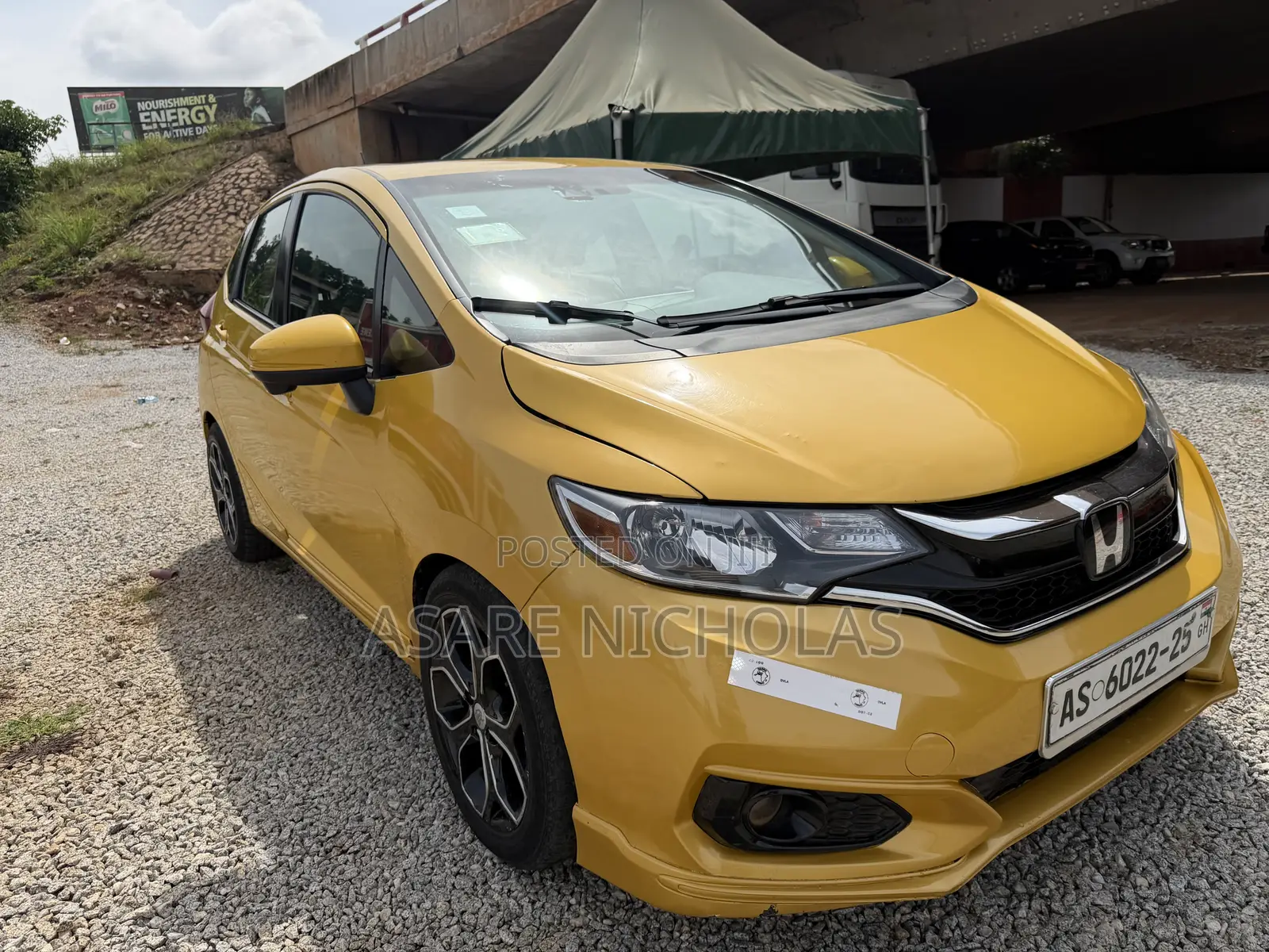 Honda Fit 2019 Yellow