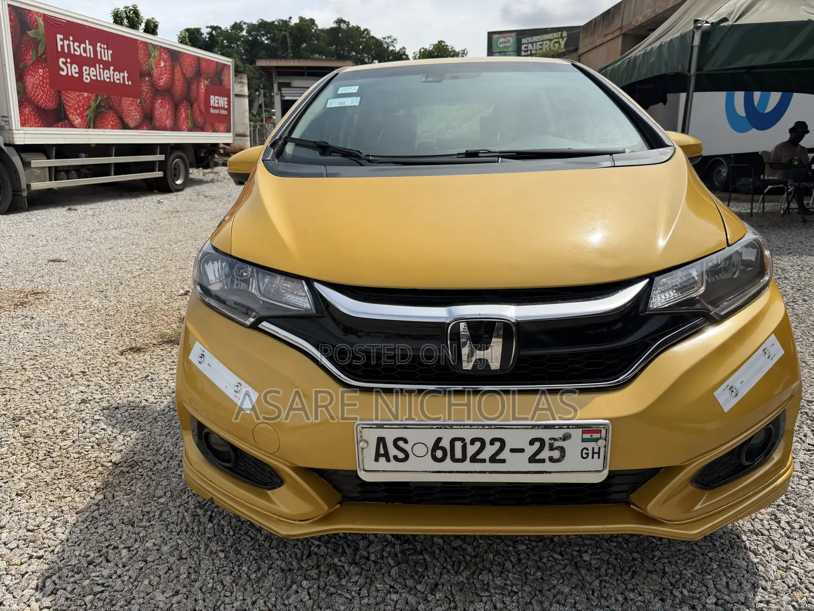 Honda Fit 2019 Yellow