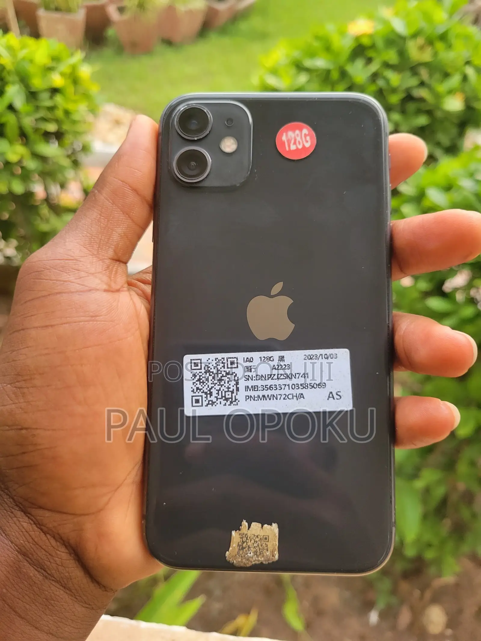 Apple iPhone 11 128 GB Black