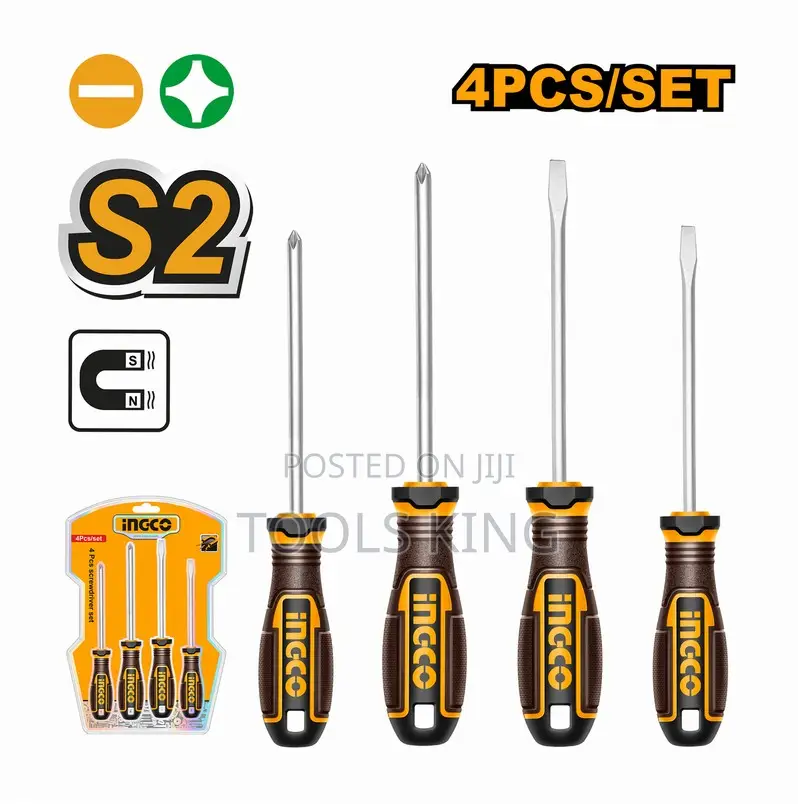 4 PCS Screwdriver - Hksds0428
