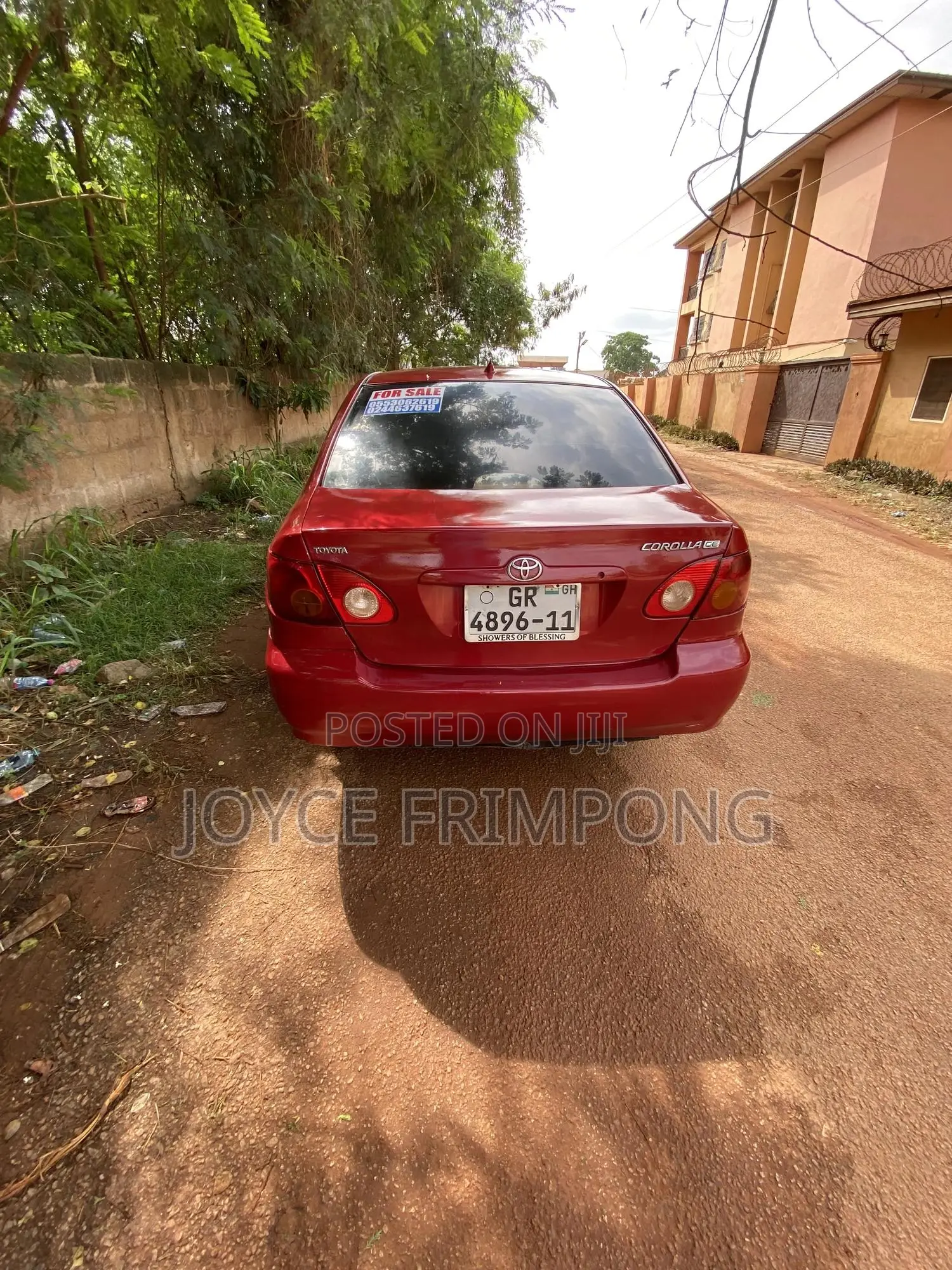 Toyota Corolla 1.8 LE 2008 Red