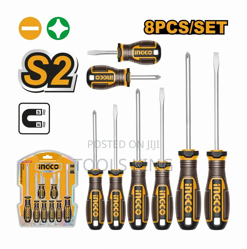 8 PCS Screwdriver - Hksds0828