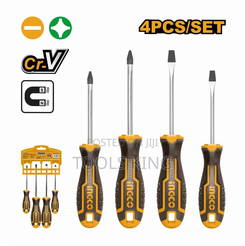 4 PCS Screwdriver - Hksd0428