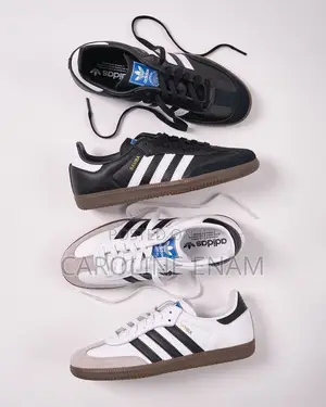 Adidas Samba Classic Sneakers – White Black