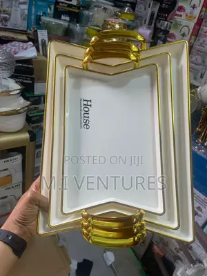 3 Piece Luxury Serving Tray