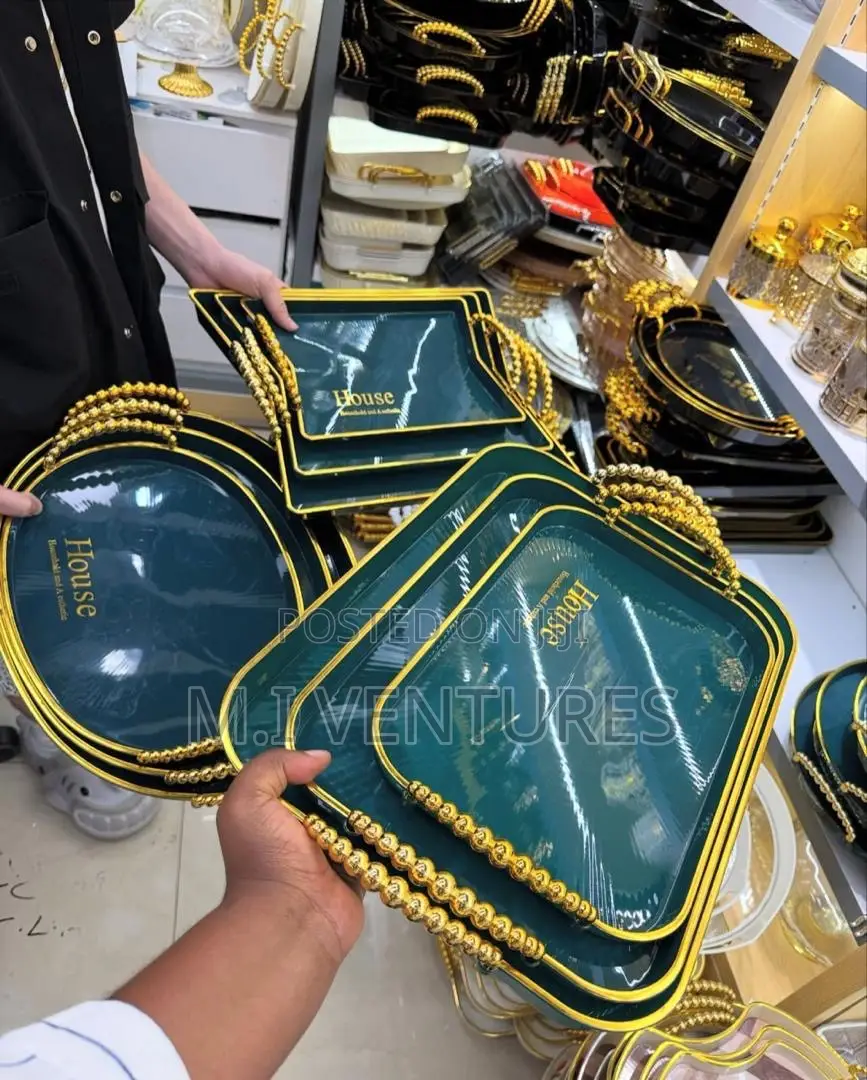 3 Piece Luxury Serving Tray