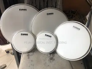 Original Evans Uv2 Drum Heads | Set Single – Kumasi