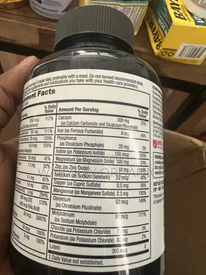 Women Adults Multivitamin Capsules. 4month Supply