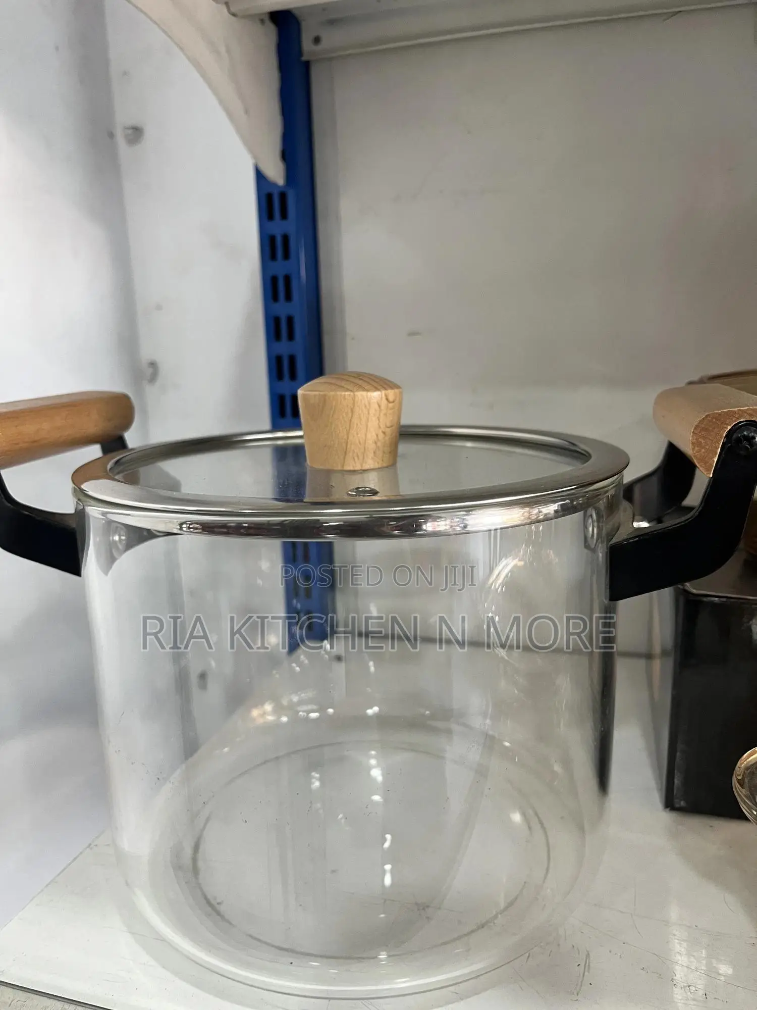 High-Boron Borosilicate Glass Cooking Pot