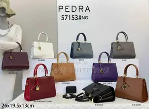 Pedra Quality Women’S Handbag With Purse and Long Strap.