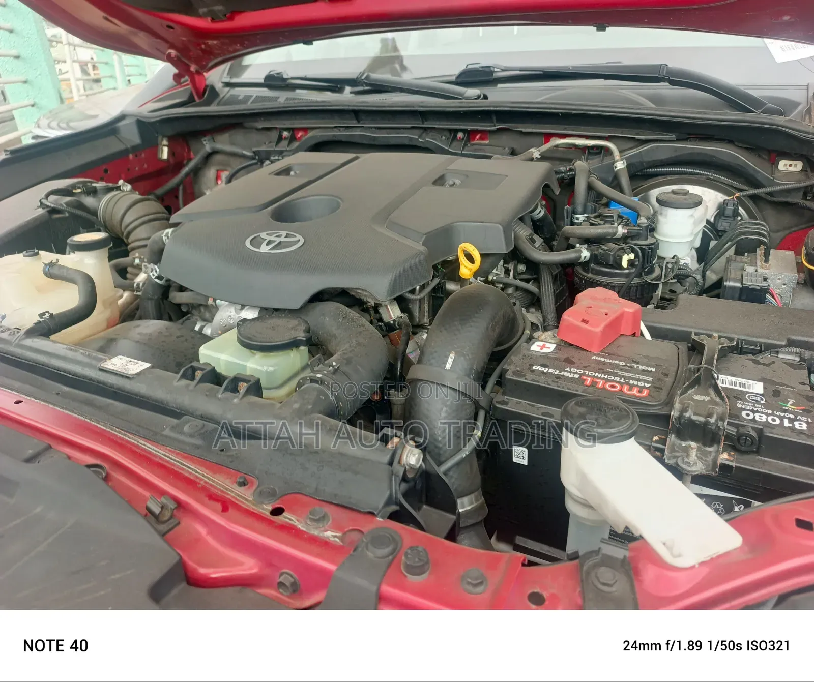 Toyota Hilux 2019 Red