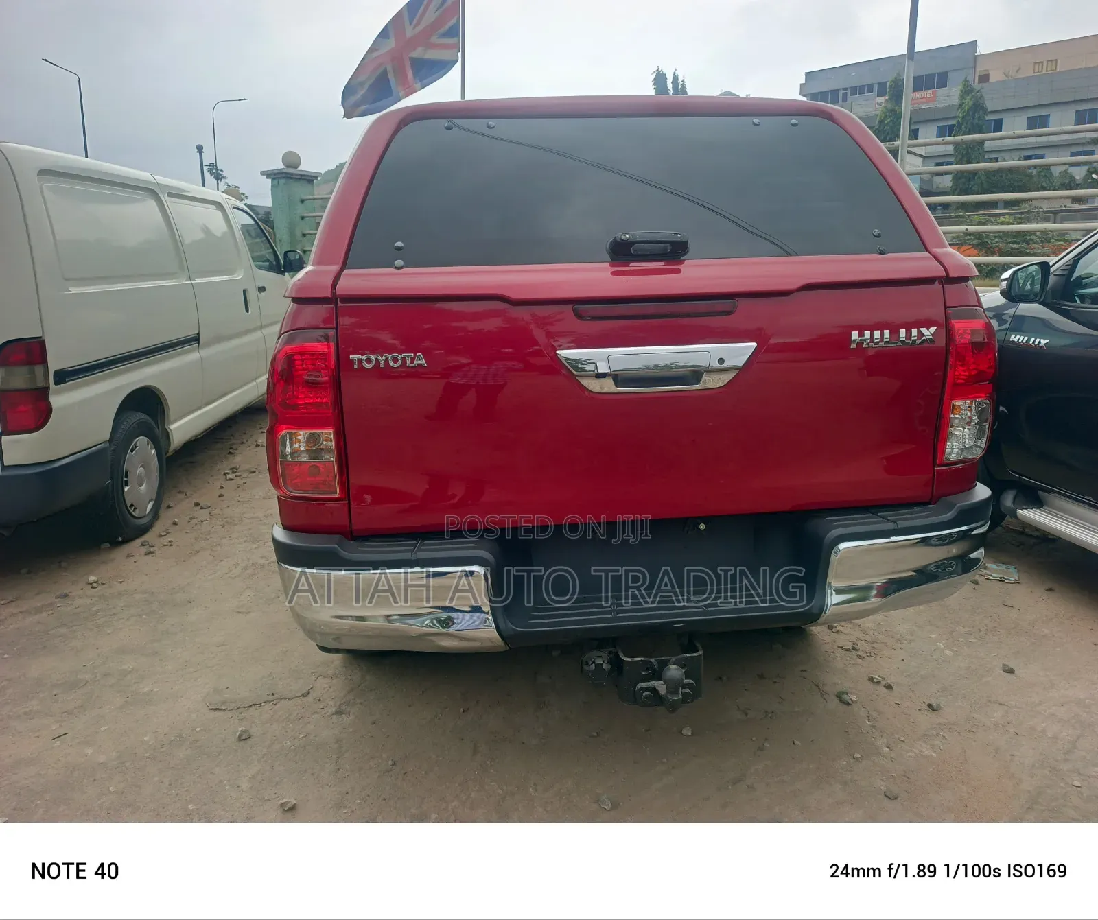 Toyota Hilux 2019 Red