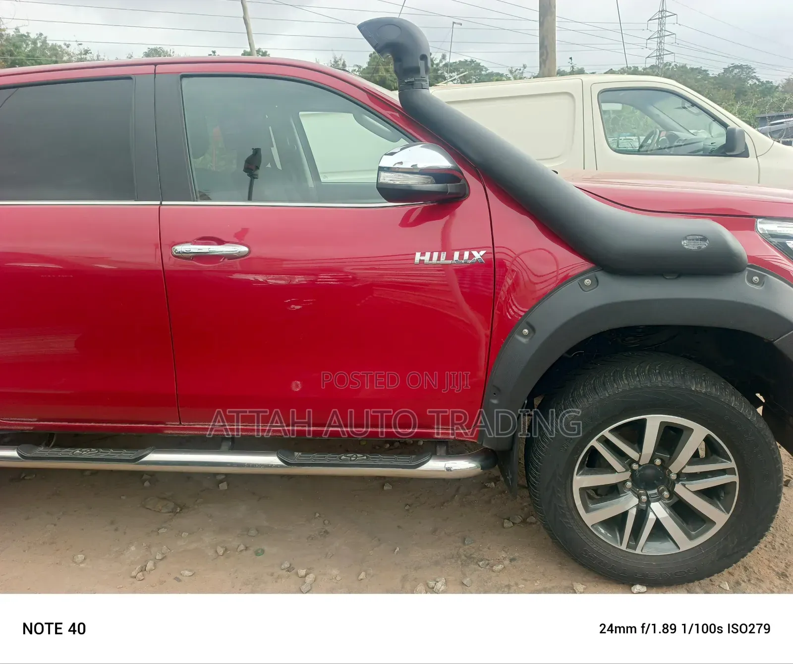 Toyota Hilux 2019 Red
