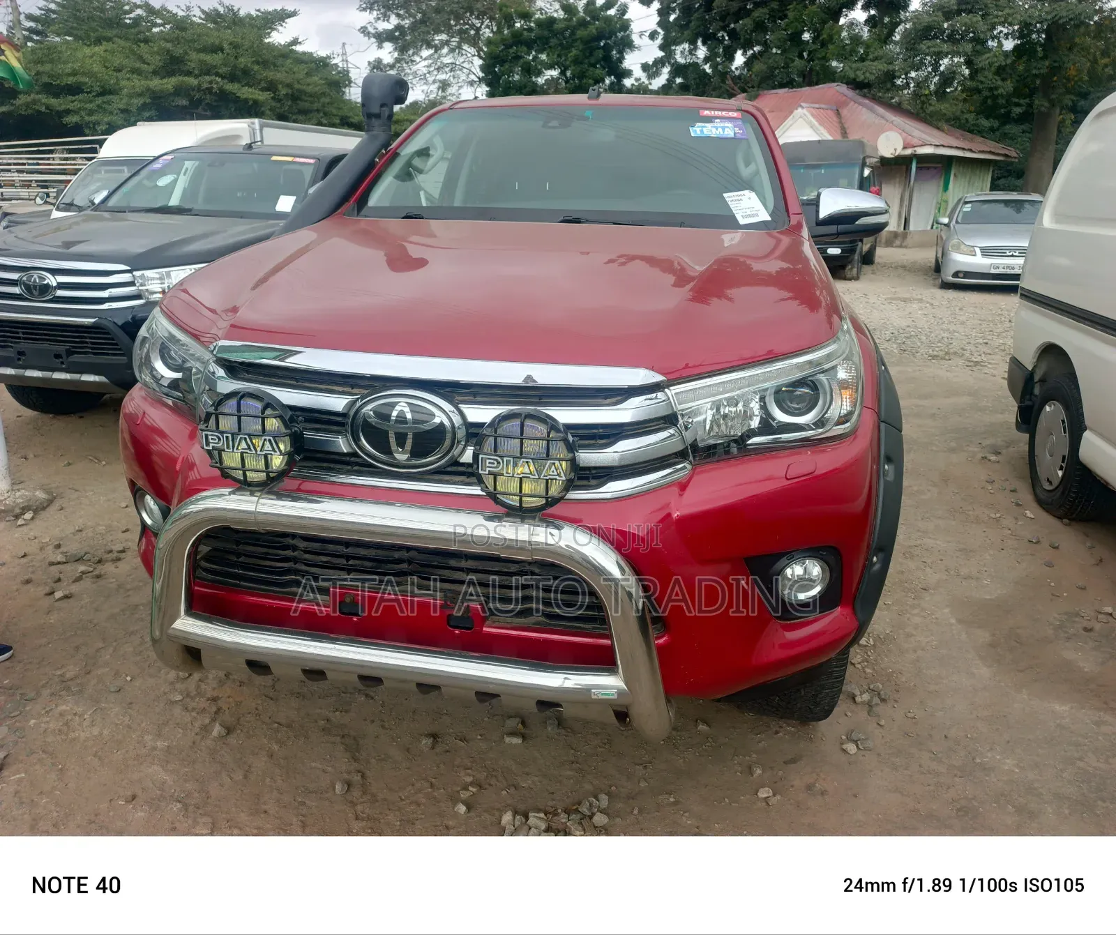 Toyota Hilux 2019 Red