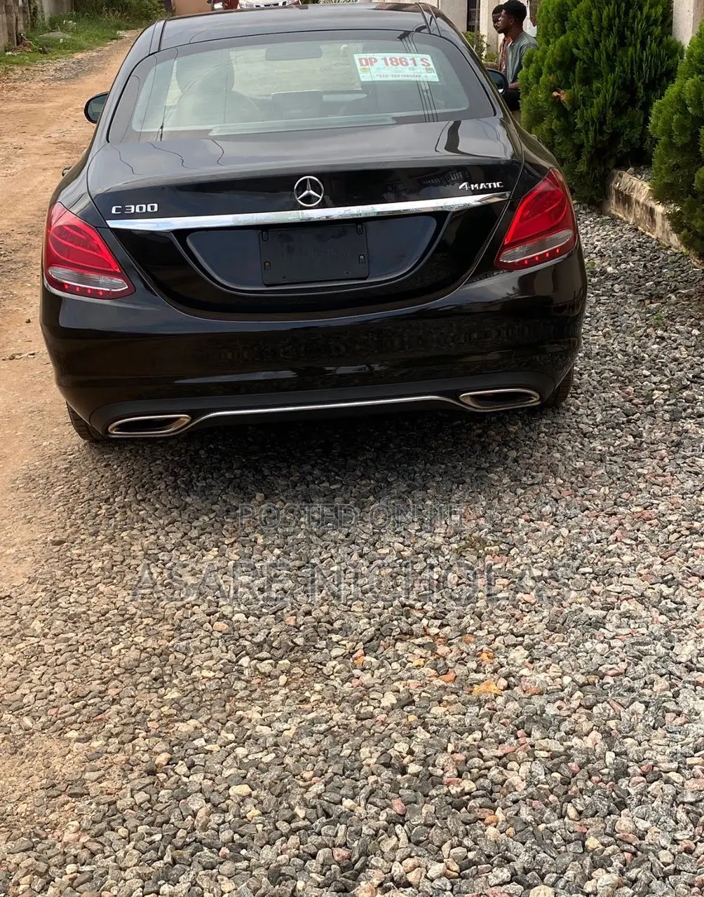 Mercedes-Benz C300 2016 Black