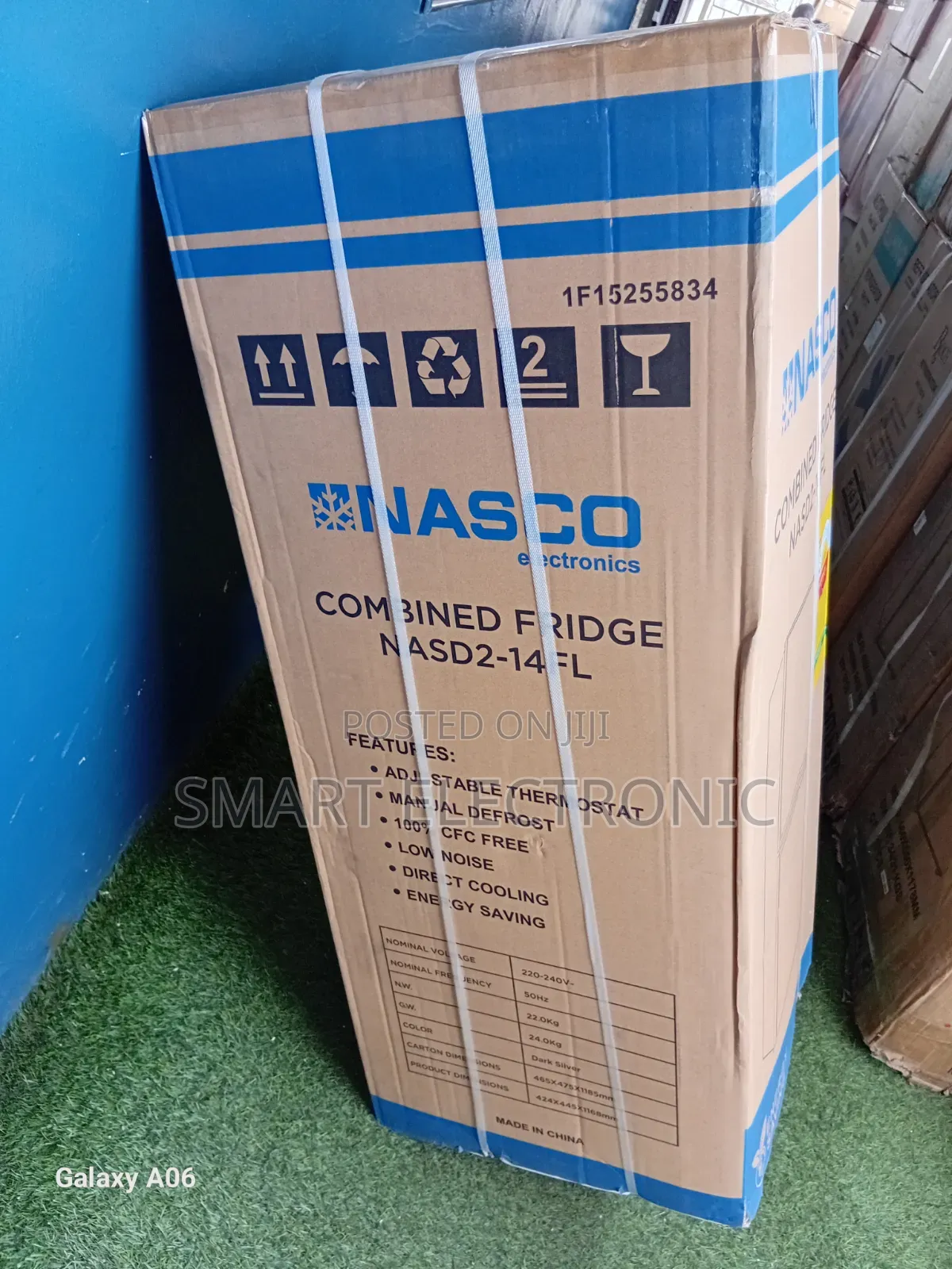 Nasco 116l Single Door Refrigerator – Smart Kitchen Essential