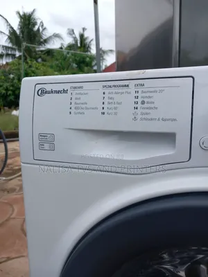 Bauknecht Washing Machine Home Used
