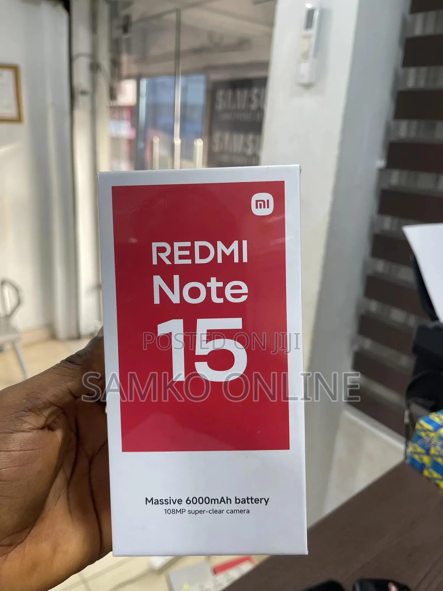 New Xiaomi Redmi Note 15 128 GB Black