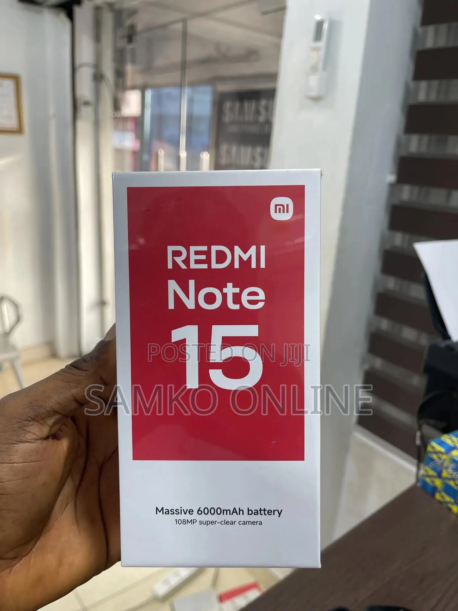 New Xiaomi Redmi Note 15 128 GB Black