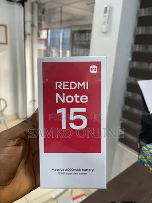 New Xiaomi Redmi Note 15 128 GB Black