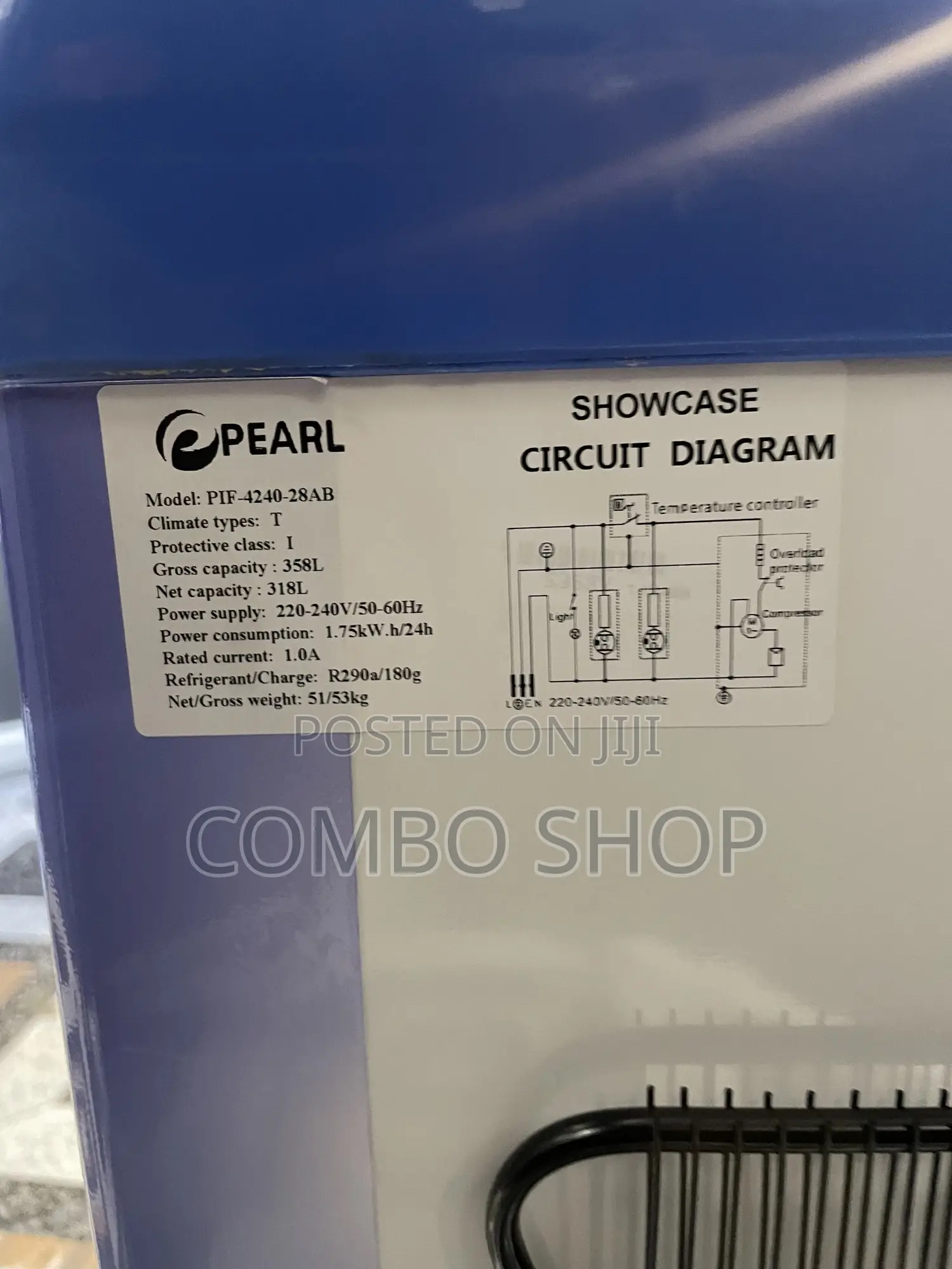 Pearl 318l Ice Cream Freezer