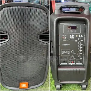 JBL 15 Inches Rechargeable Active Speaker[2 Microphones]