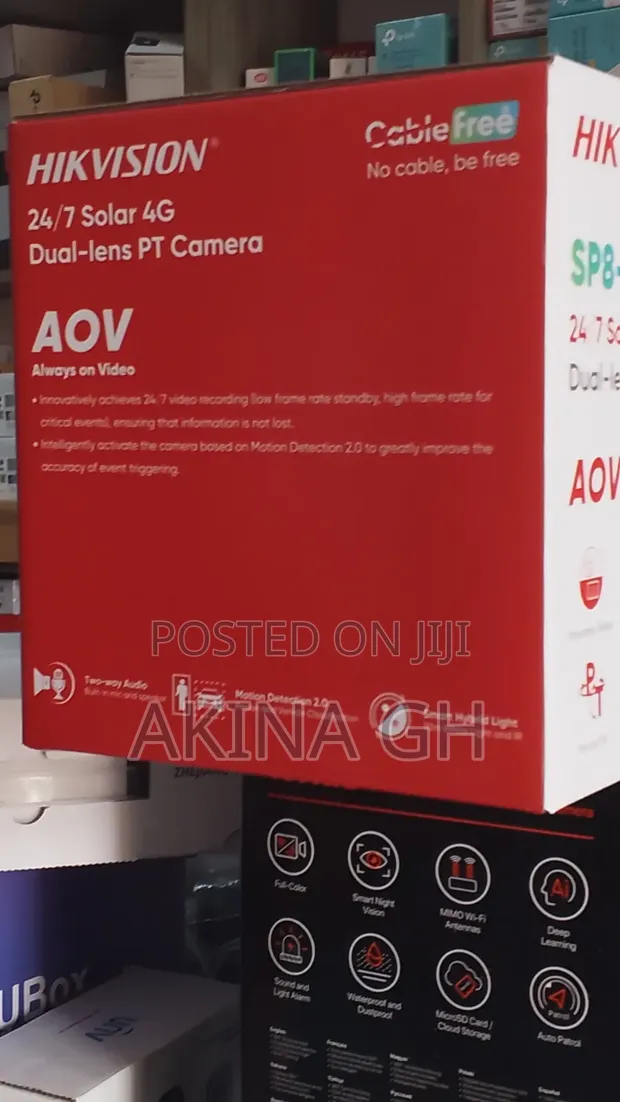 Hikvision Sp8 4g Dual Lens Aov Pt Camera 4
