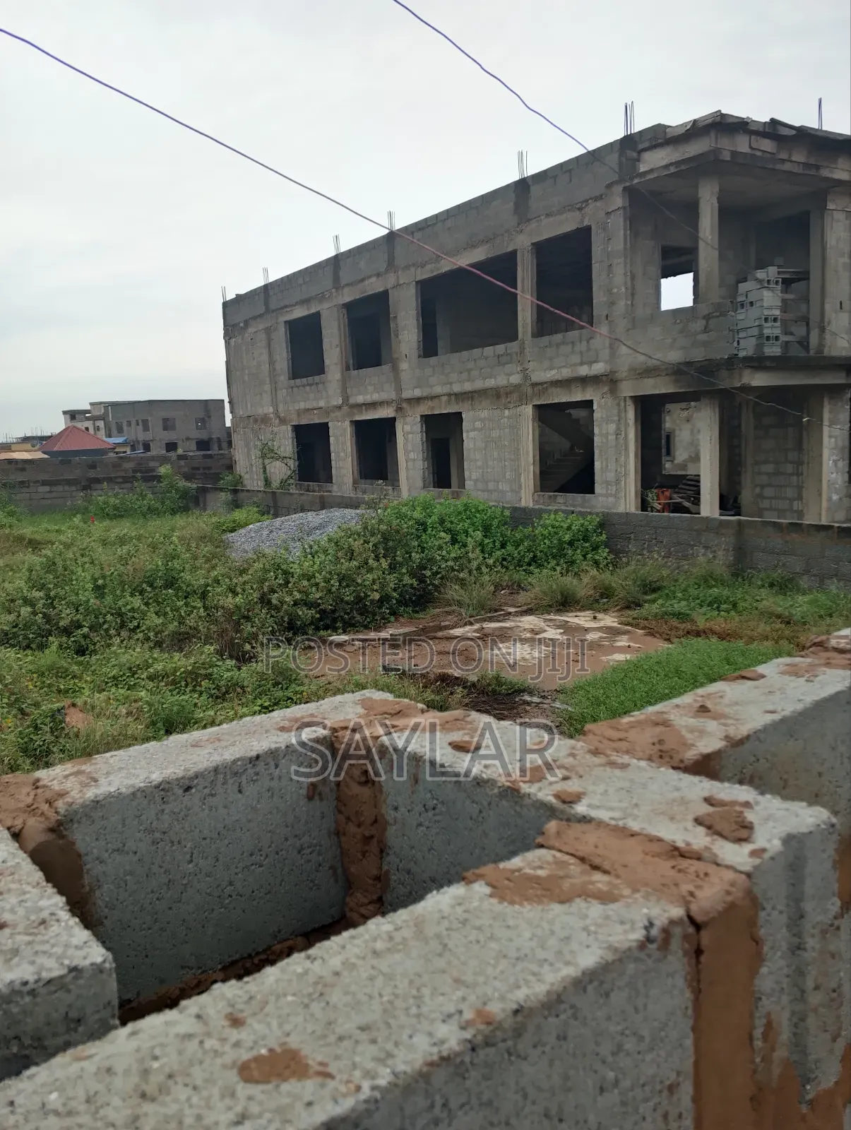 Very Nice Half Plot Fenced Gate Klagon Behind Star Oil for Sale