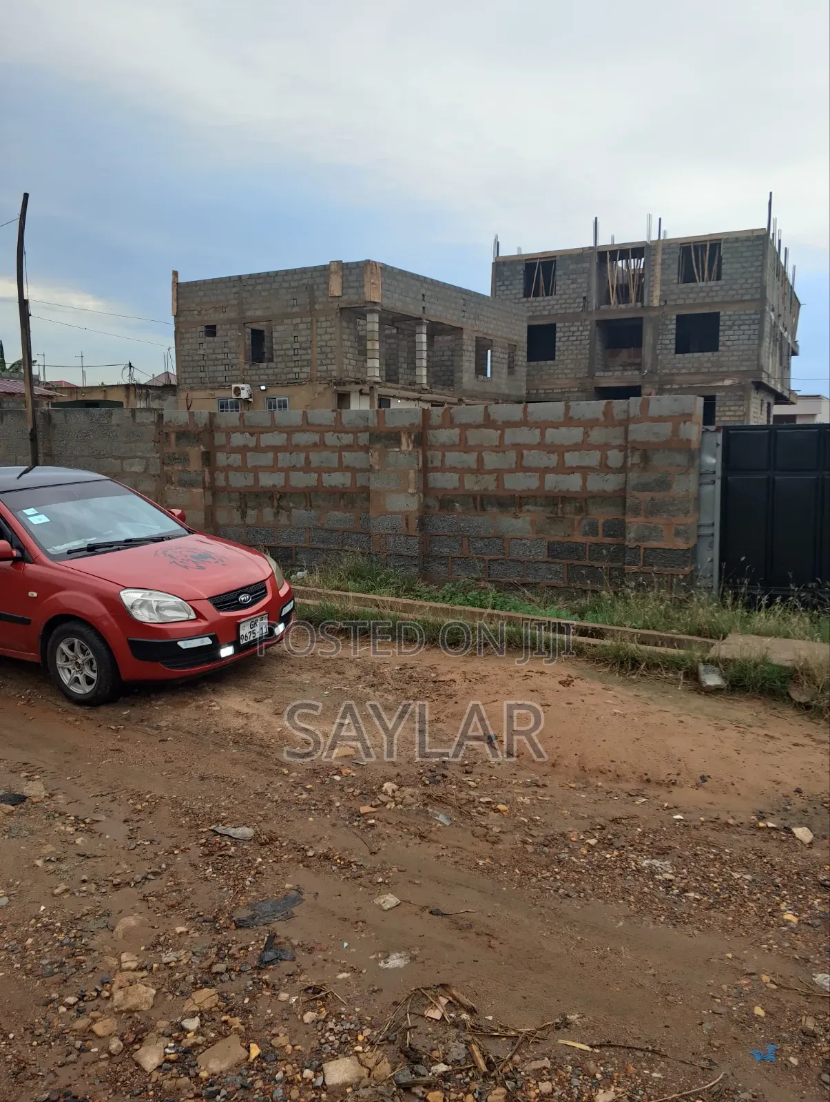 Very Nice Half Plot Fenced Gate Klagon Behind Star Oil for Sale