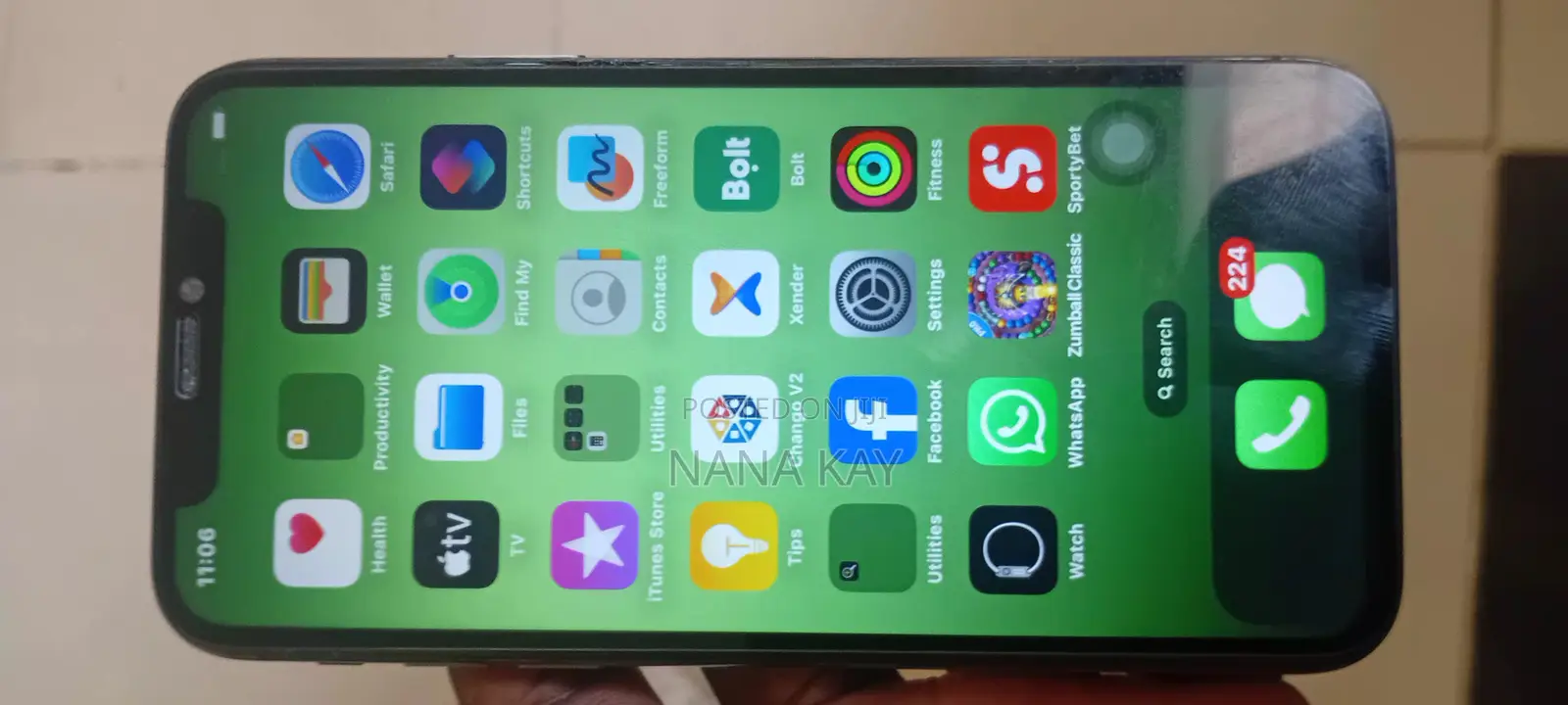 Apple iPhone X 64 GB Black