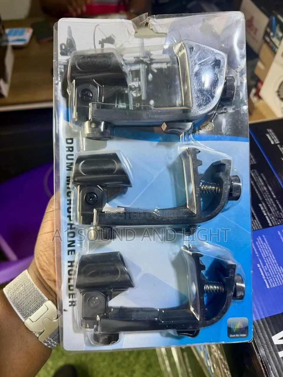 Drum Microphone Holder (3 Pieces)