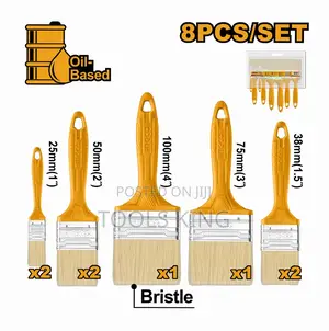 8 PCS Paint Brush - CHPTB