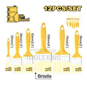 12 PCS Paint Brush - CHPTB