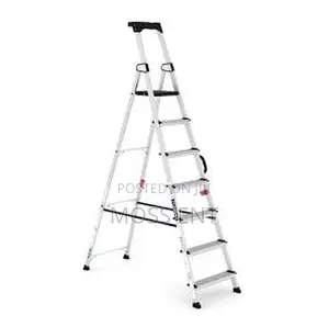 Cm Hazar 4+1 Step Ladder With Top Hat Alu - Cm-Ha104