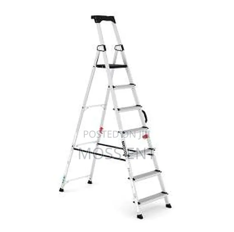 Cm Hazar 4+1 Step Ladder With Top Hat Alu - Cm-Ha104