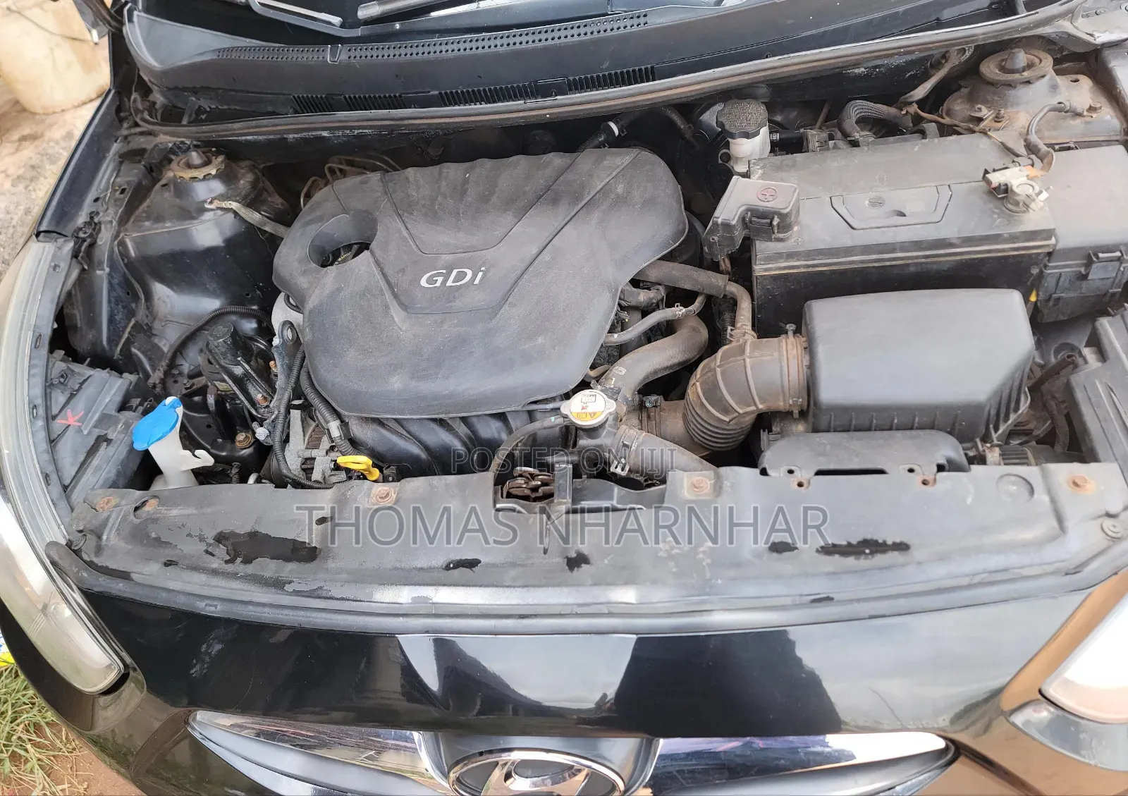 Hyundai Accent GLS 4dr Sedan (1.6L 4cyl 6A) 2014 Black