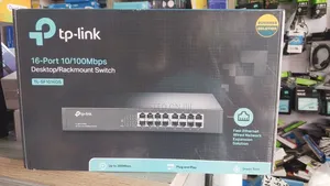 16 Port 10/100 Desktop/Rackmount Switch (Tl-Sf1016ds)