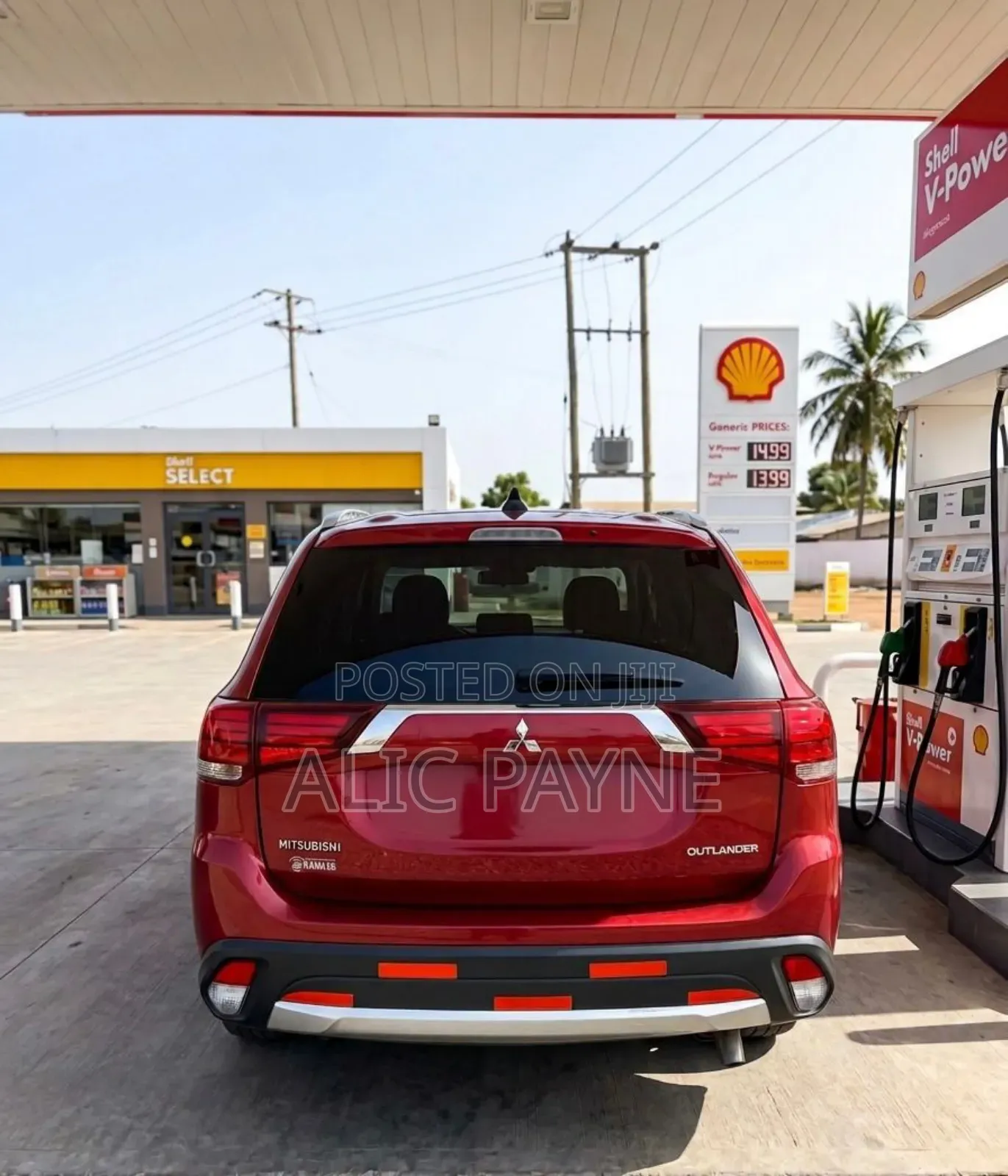Mitsubishi Outlander SE AWC 2017 Red